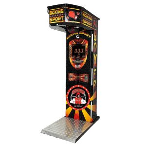 Maquina de boxeo arcade con medidor de la fuerza del golpe
