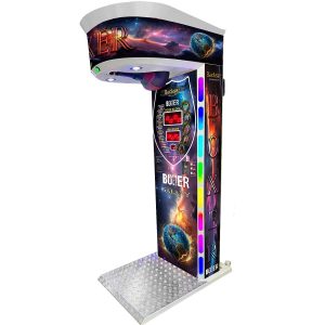 Maquina de boxeo arcade Galaxy con medidor de la fuerza del golpe