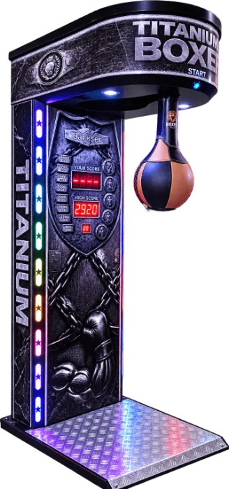 Máquina de fuerza Titanium de Backser con acabado metalizado